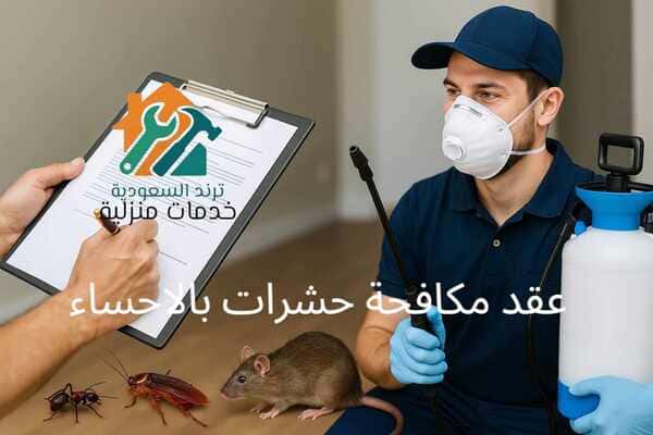 عقد مكافحة حشرات بالاحساء