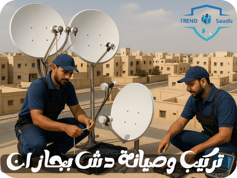 فني تركيب وصيانة دش بجازان